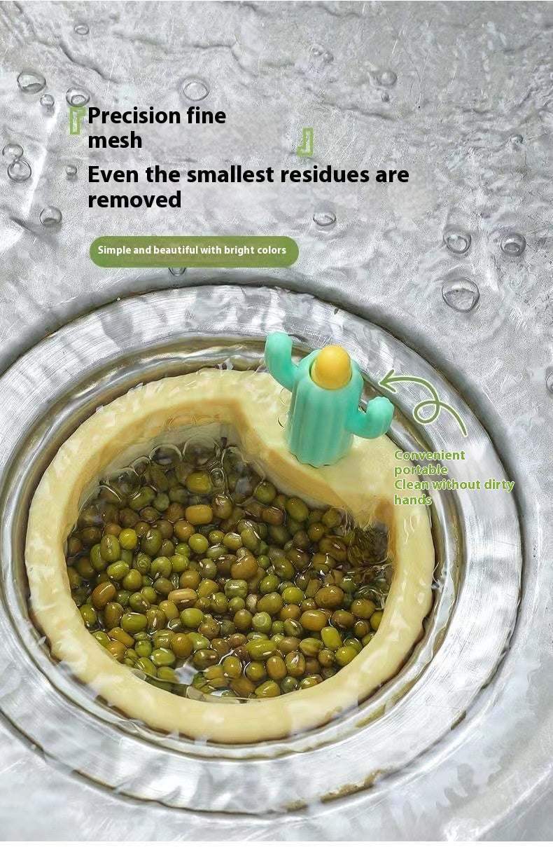 Cactus Kitchen Waste Strainer