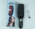 Electric Massage Comb Blue Light Red Light,Vibrating Hair Massage Scalp Brush,Spray Hair Growth Massager