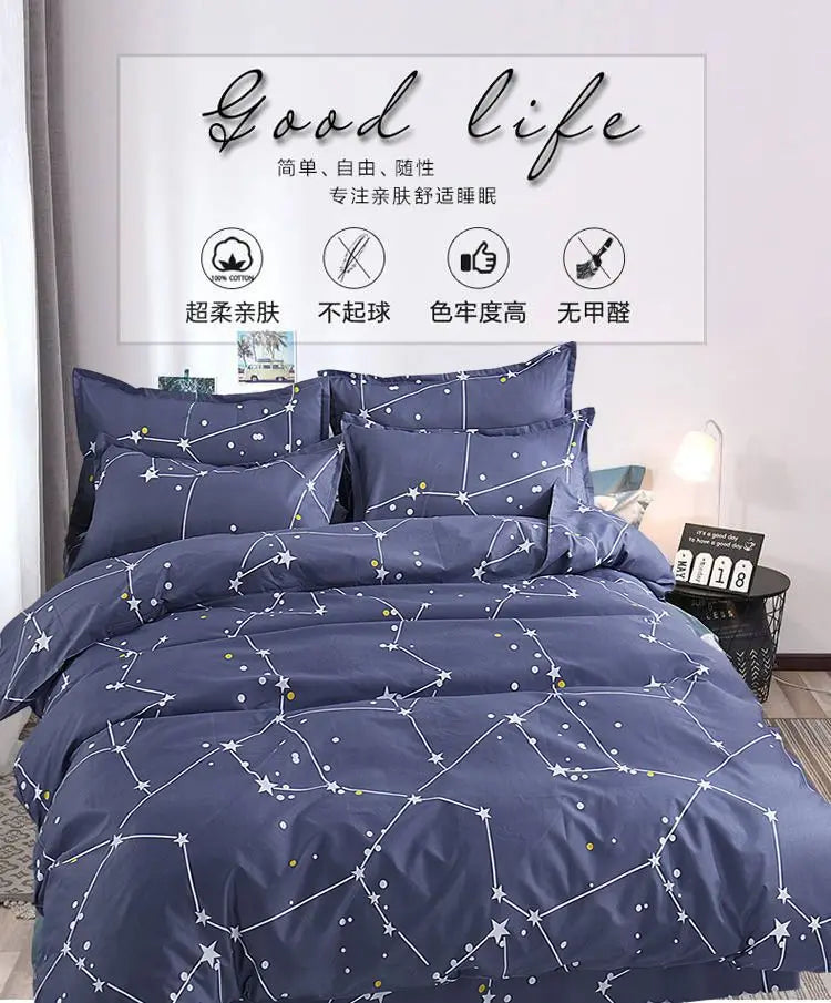 Single Person Duvet Covers, Skin Friendly, Single Piece, Dormitory