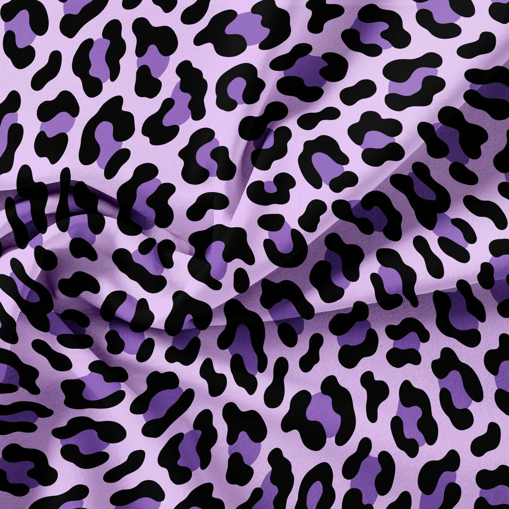 3pcs Dark Leopard Print Fashion Duvet Cover Set（1Duvet Cover + 2 Pillowwases） High-Definition Printed LuxuryBedding Set
