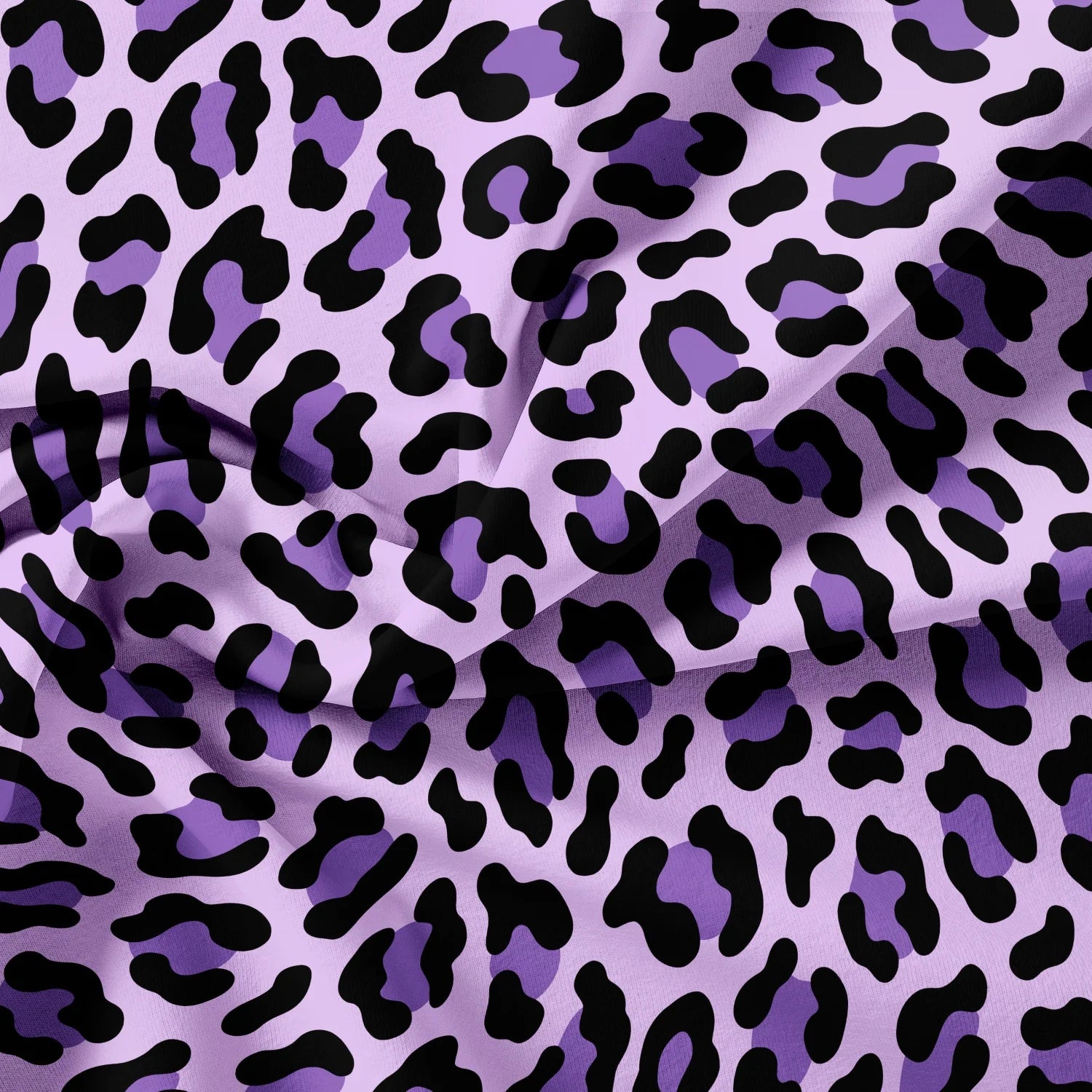 3pcs Dark Leopard Print Fashion Duvet Cover Set（1Duvet Cover + 2 Pillowwases） High-Definition Printed LuxuryBedding Set