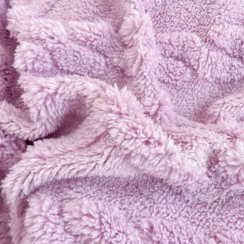 Taffel Velvet Duvet Cover for Winter Super Warm Soft Solid Color Comforter Cover Blanket Covers for Double Beds NO Pillowcase