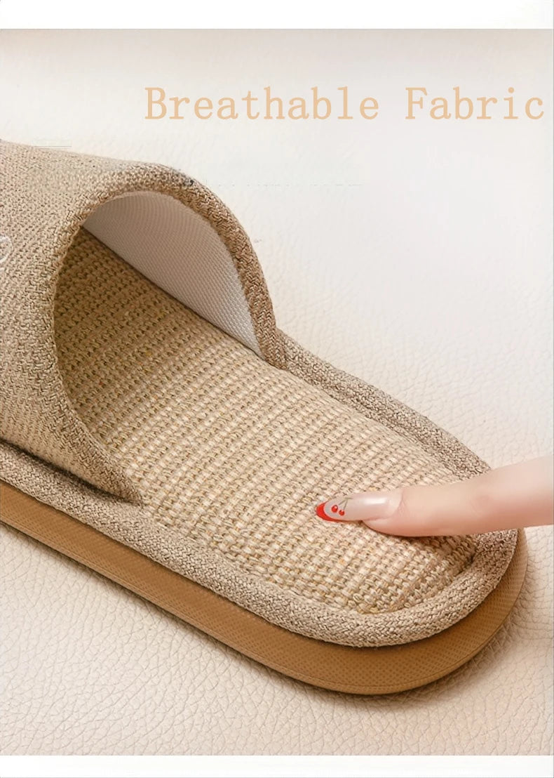 New  slippers for women at home, indoor anti Non-Slip couple summer floor slippers Men Shoes For All Seasons