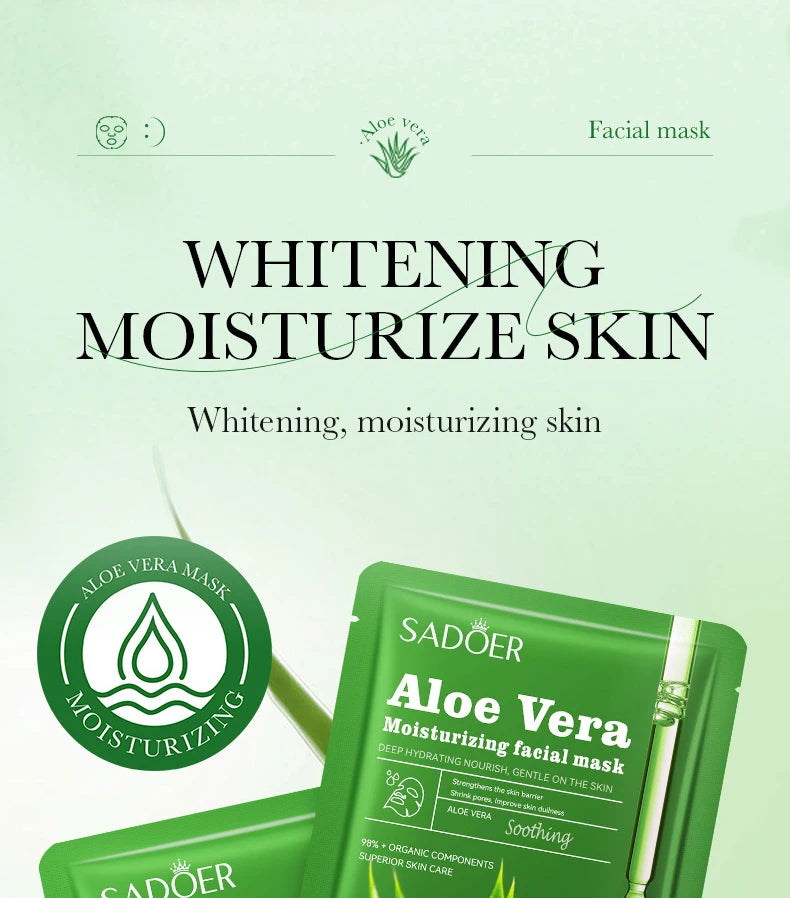 10pcs Fruit Floral Fragrance Face Mask Moisturizing Firming Hydrating Chamomile Blueberry Facial Masks For Face Skin Care