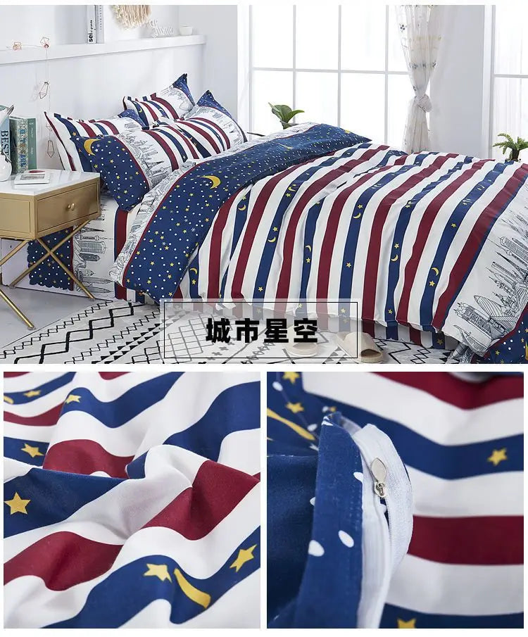Single Person Duvet Covers, Skin Friendly, Single Piece, Dormitory