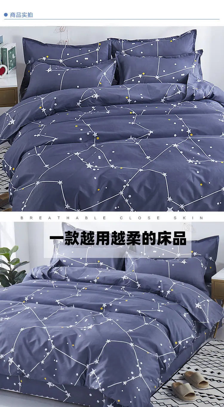 Single Person Duvet Covers, Skin Friendly, Single Piece, Dormitory