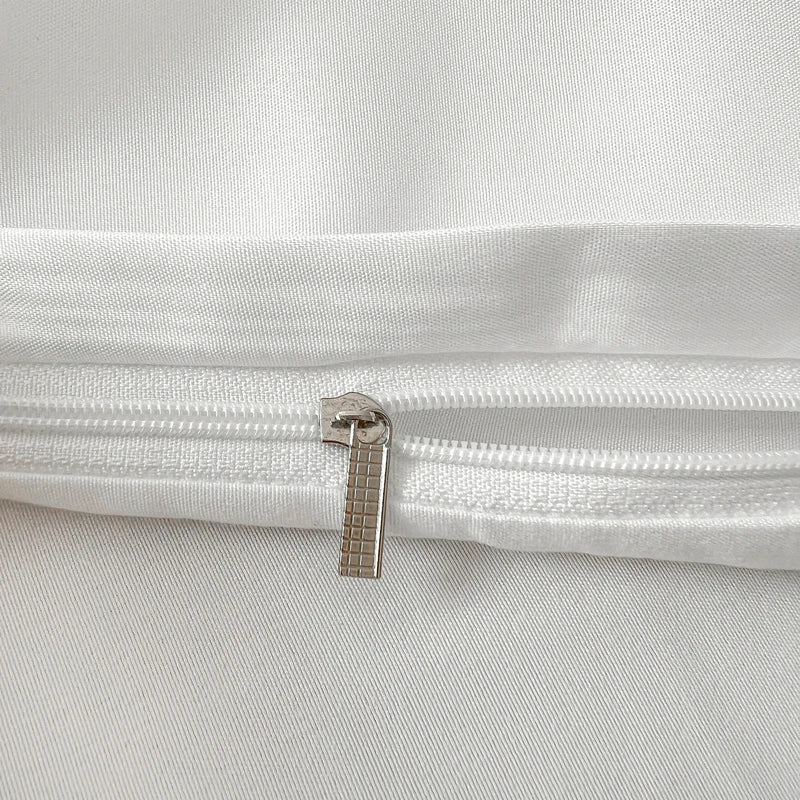 Ins Style Solid Color Duvet Cover Washed Bedclothes Comforter Cover Soft Bedding Quilt Covers 150x200cm / 200x230cm / 220x240cm