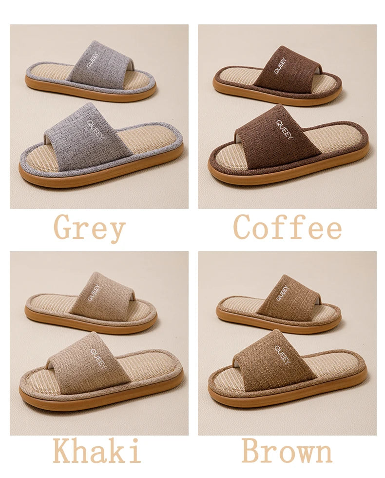 New  slippers for women at home, indoor anti Non-Slip couple summer floor slippers Men Shoes For All Seasons