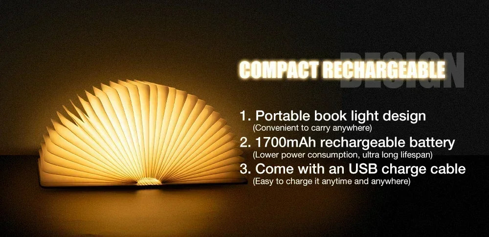 LED Book Light for Reading in Bed,Flat Panel Eye-Caring Bookmark Light,Portable Reading Lamp,Mini Night Light,Car,Travel,Gifts