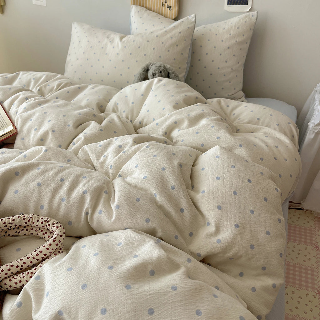 Home Microfiber Duvet Cover 1Pc Breathable Soft Zipper Closure Corner Ties Wrinkle Resistant Hypoallergenic Bedding for Bedroom