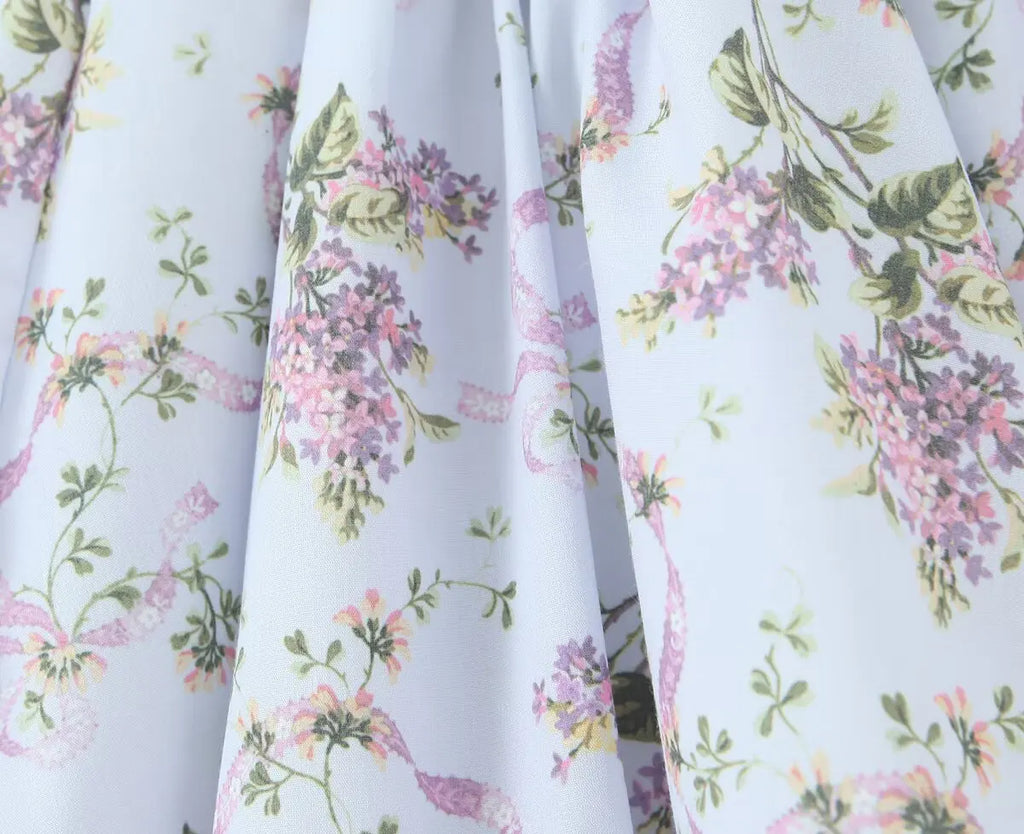 Floral Printed Summer Women's Dress Sleeveless Short Mini Tank Vestidos A-line Lace Dress 2025 New in Beach Vintage Party Dress