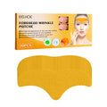 10pcs/box Forehead Wrinkle Patch Lightening Forehead Wrinkle Gel Patch Hydrolyzed Collagen Firming Mask Facial Skincare Sticker