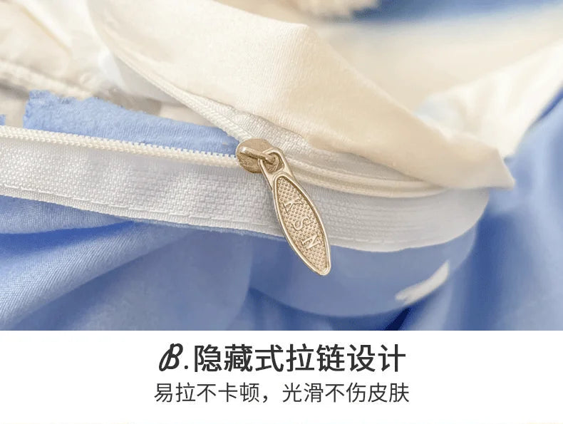 Warm Duvet Covers Suitable for Various Skin Types in Autumn Winter Spring Soft Bedding Covers Suitable for All Seasons Bed Sack