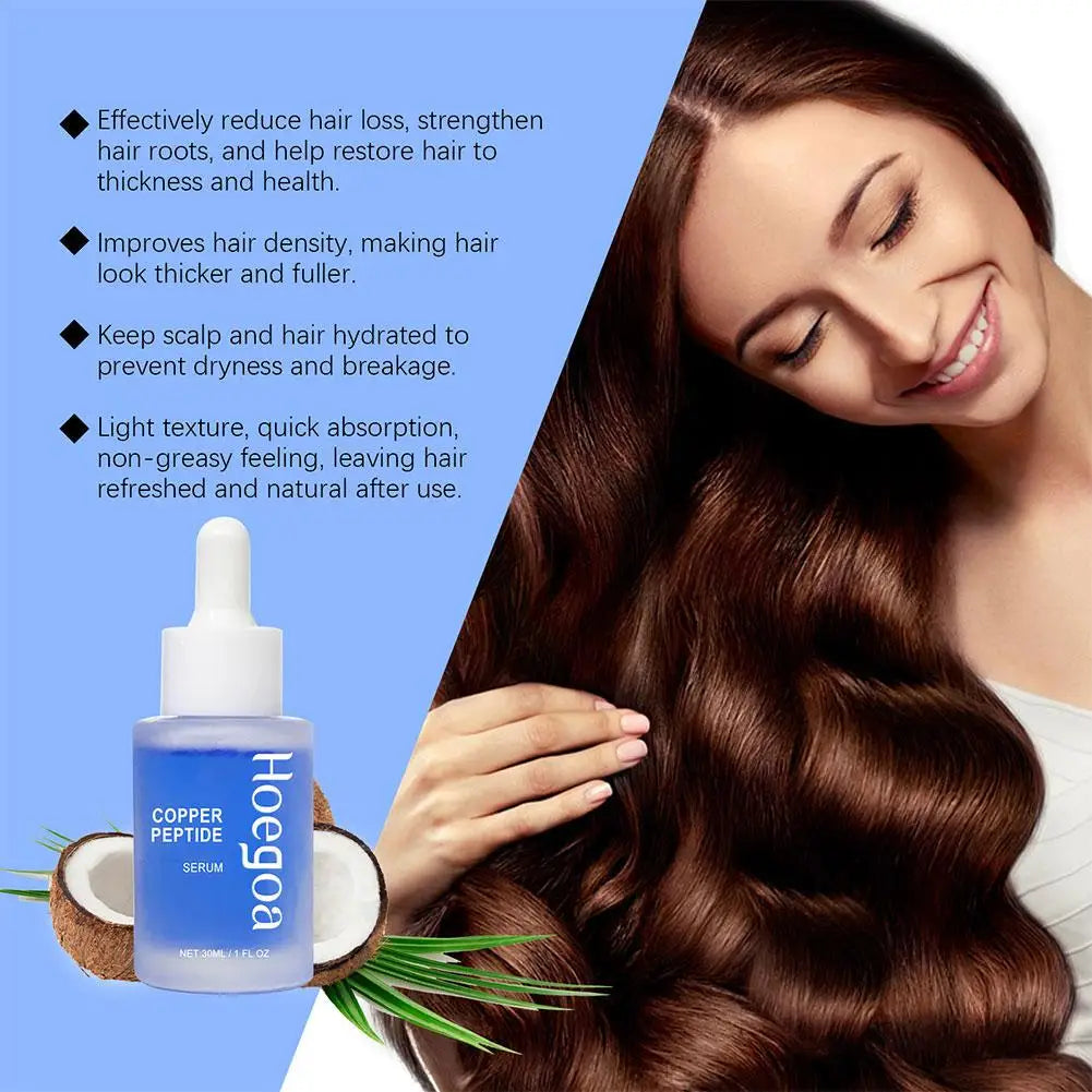 Hair Density Serum Deep Nourishment And Moist For Damage Hair Treatment,anti-hair Loss Natural Hair Growth Liquid