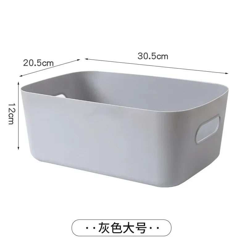 Foldable Storage Boxes Student Desktop Collapsible Crate Organizer Tape Stationery Cosmetic Rack Folding Storage Basket 1PC