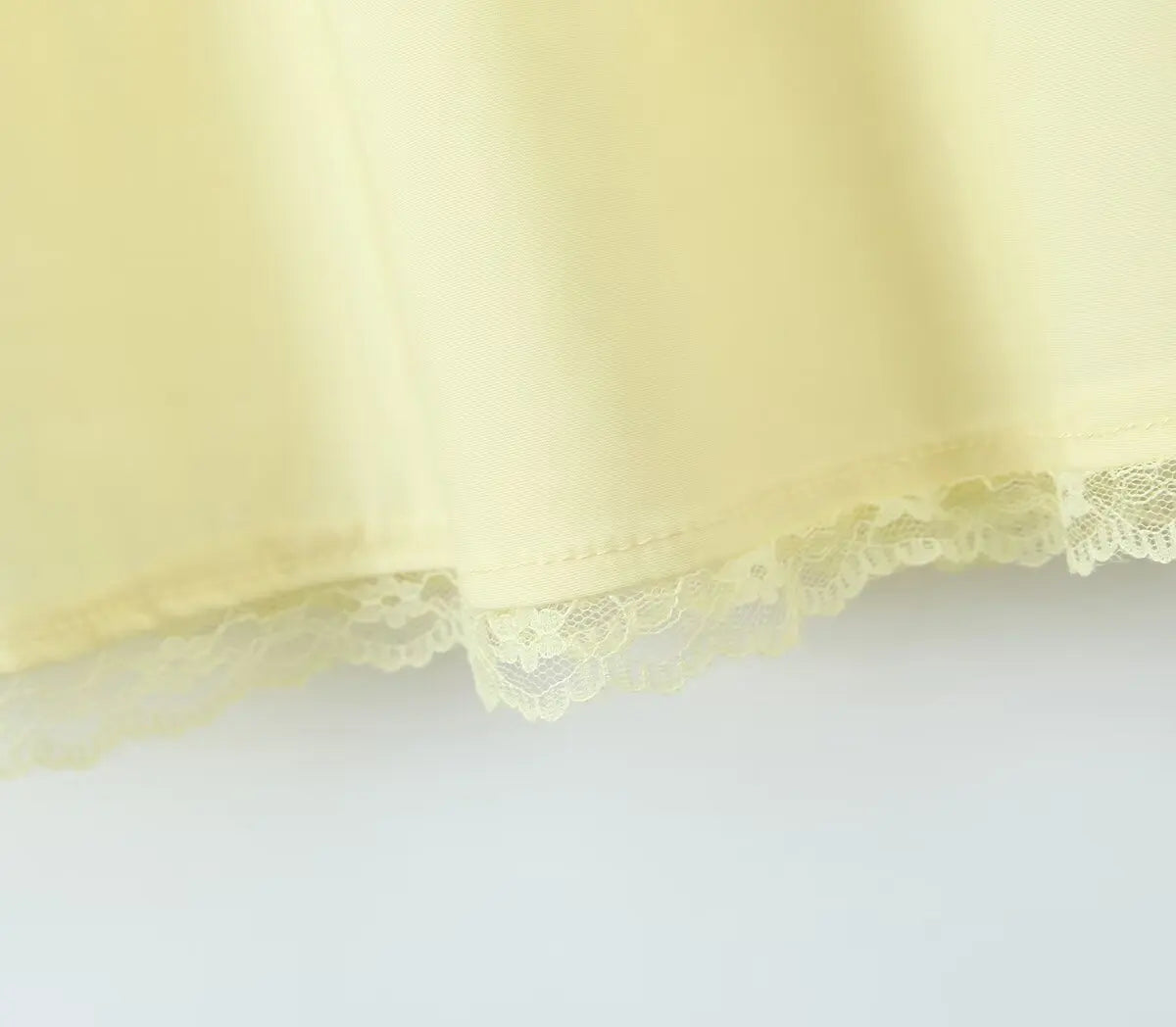 2024 Sexy Sky blue Splice Lace Bow Ruched Chest Corset Style Sling Dress Cross Bandage Lacing Up Back Hem Slit Midi Robe Women
