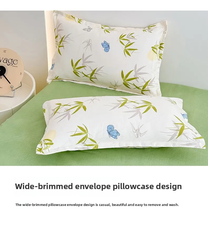 Spring 2025 Plant-based Cashmere Single Quilt Cover Printed Duvet Cover Skin-friendly and Breathable Bedding 150x200 220x240