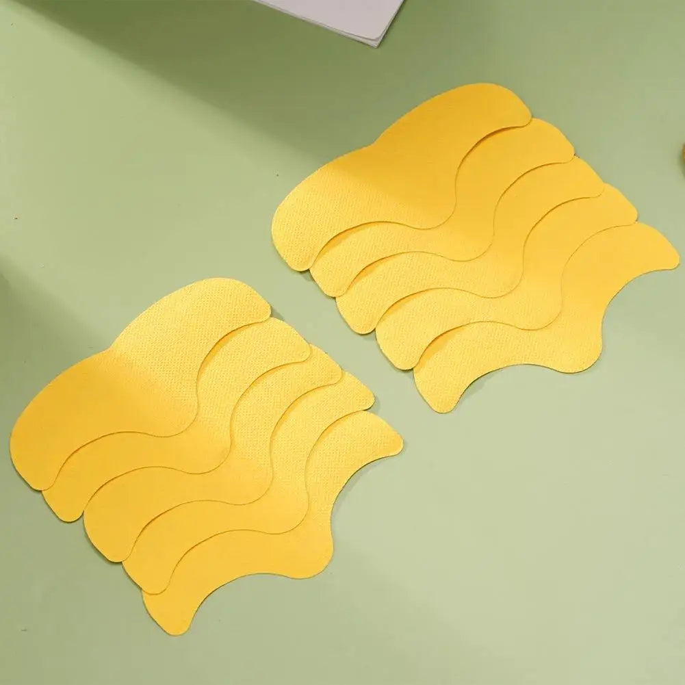 10pcs/box Forehead Wrinkle Patch Lightening Forehead Wrinkle Gel Patch Hydrolyzed Collagen Firming Mask Facial Skincare Sticker