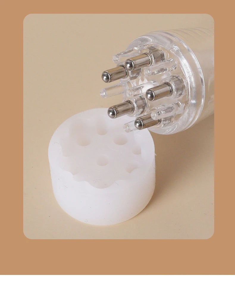 Scalp Applicator Minoxidil 1-6ml Essence Hair Growth Fluid Ball Massage Head Drug Delivery Smear Liquid Guide Comb
