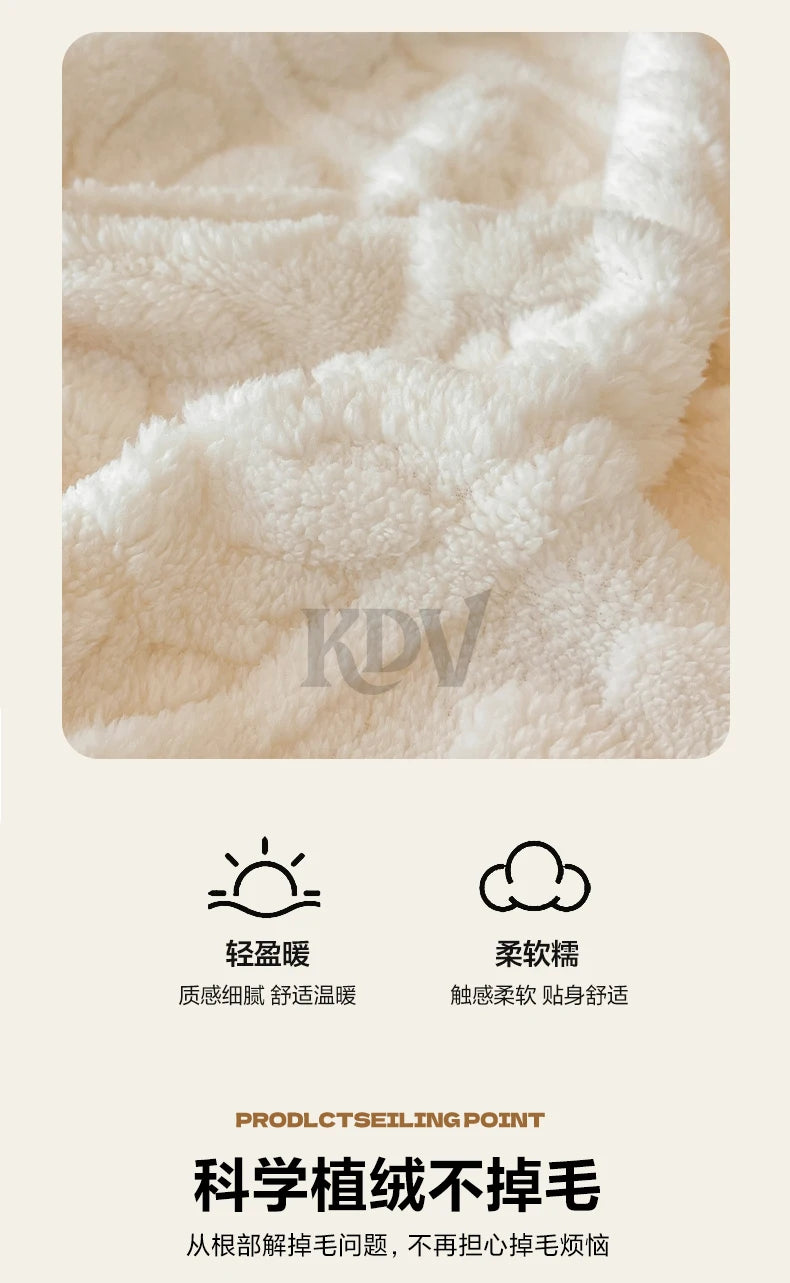 European Style Jacquard Taffeta Fitted Sheet Winter Warm Soft Plush Mattress Protector with Deep Pockets Floral Queen Bed Sheets