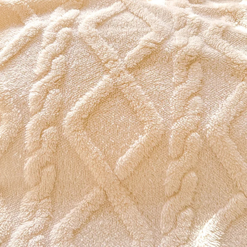 Warmth Duvet Cover Dual Use Blanket Warm Winter Blanket Soft Cozy Quilt Cover Plush Blankets for Beds Soft Cozy NO Pillowcases