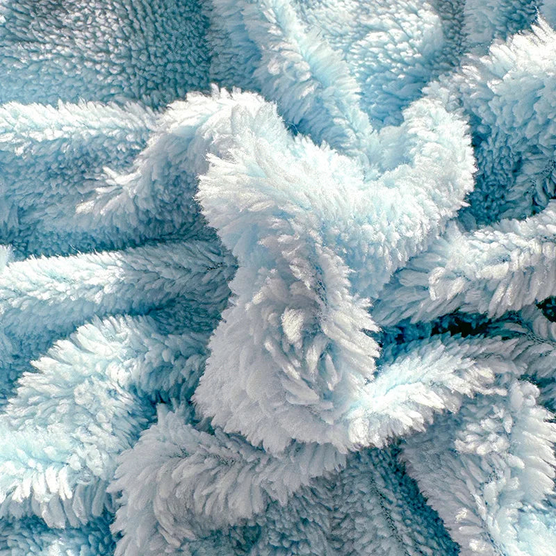 Double Side Velvet Quilt Cover Soft Comforter Cover Winter Duvets Cover Single/Double/Queen/King Size Quilt Cover(No Pillowcase)