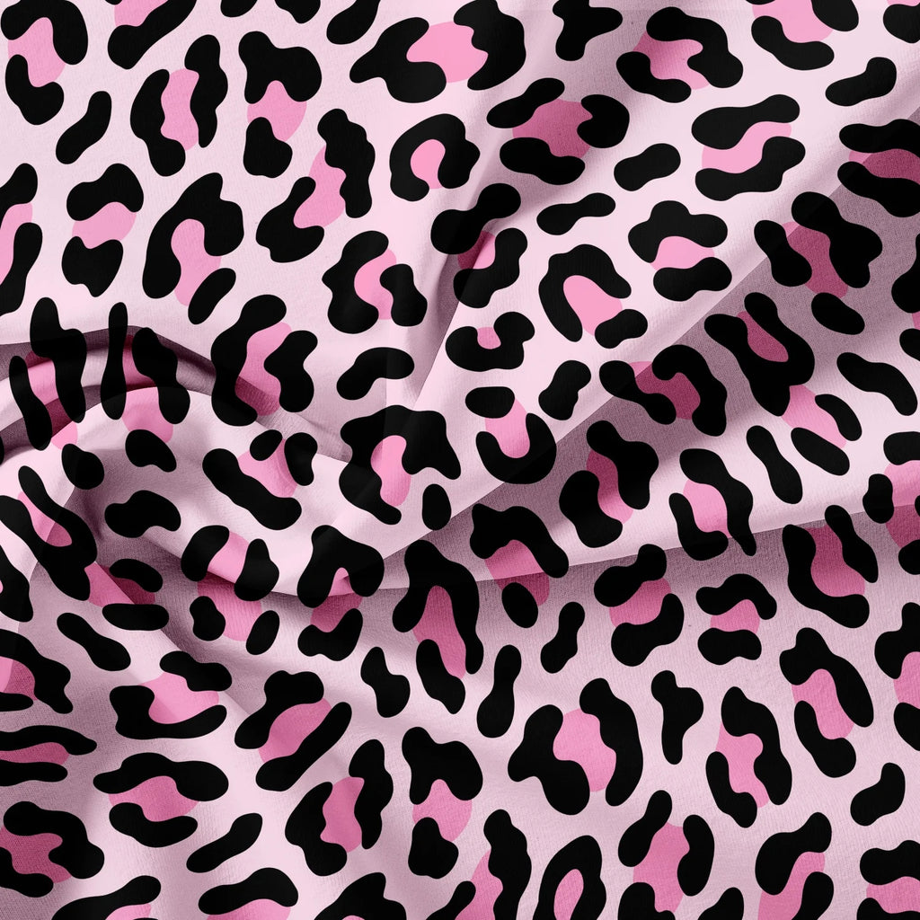 3pcs Dark Leopard Print Fashion Duvet Cover Set（1Duvet Cover + 2 Pillowwases） High-Definition Printed LuxuryBedding Set