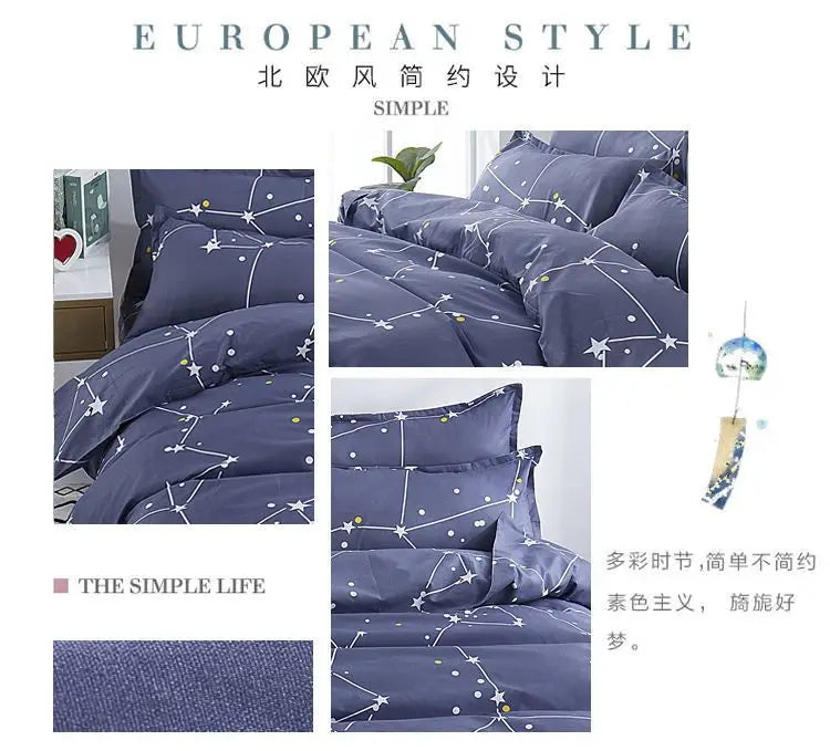 Single Person Duvet Covers, Skin Friendly, Single Piece, Dormitory