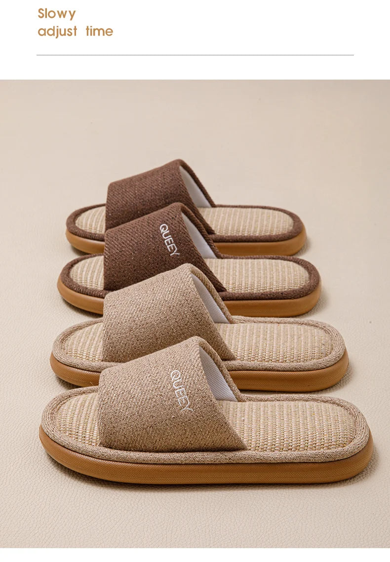 New  slippers for women at home, indoor anti Non-Slip couple summer floor slippers Men Shoes For All Seasons