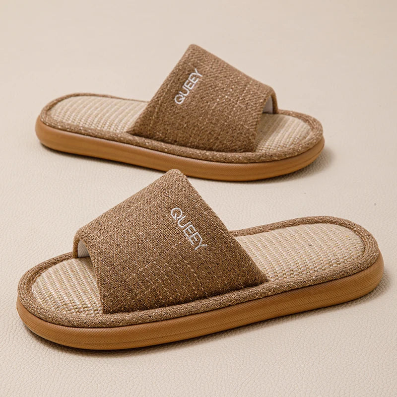 New  slippers for women at home, indoor anti Non-Slip couple summer floor slippers Men Shoes For All Seasons