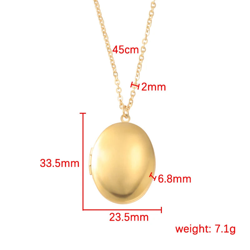 RUMNVNTY 5pc Carved Designs Round Photo Frame Pendant Necklace Stainless Steel Charms Locket Girls Women Memorial Jewelry