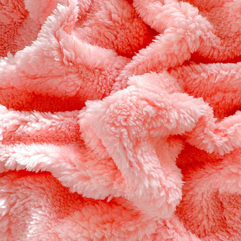 Double Side Velvet Quilt Cover Soft Comforter Cover Winter Duvets Cover Single/Double/Queen/King Size Quilt Cover(No Pillowcase)