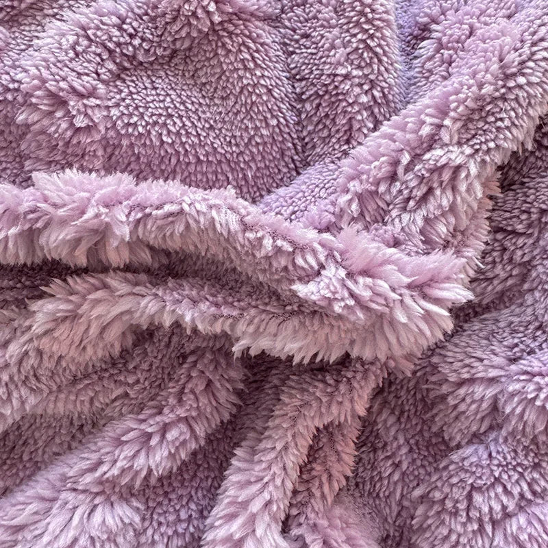 Warmth Duvet Cover Dual Use Blanket Warm Winter Blanket Soft Cozy Quilt Cover Plush Blankets for Beds Soft Cozy NO Pillowcases
