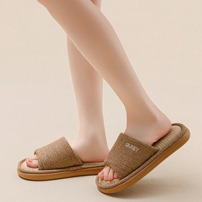 New  slippers for women at home, indoor anti Non-Slip couple summer floor slippers Men Shoes For All Seasons