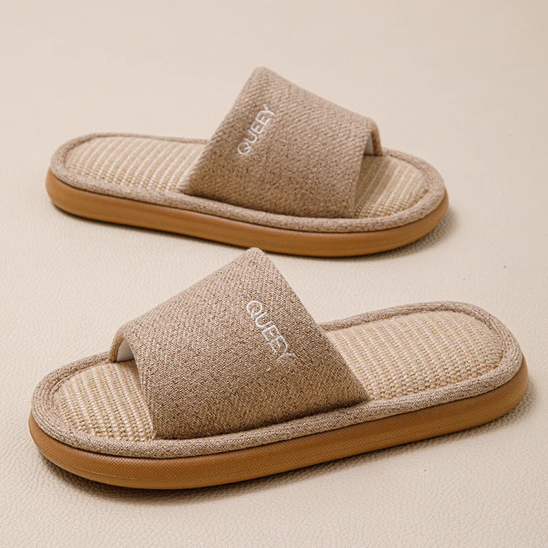 New  slippers for women at home, indoor anti Non-Slip couple summer floor slippers Men Shoes For All Seasons