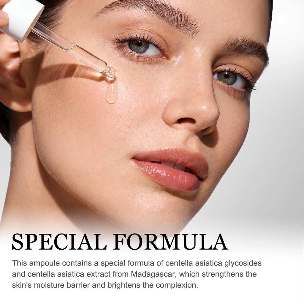 Skin Tone Perfector Brightening Ampoule 55ml - Centella & Niacinamide Serum Hydrates, Soothes & Enhances Radiance.