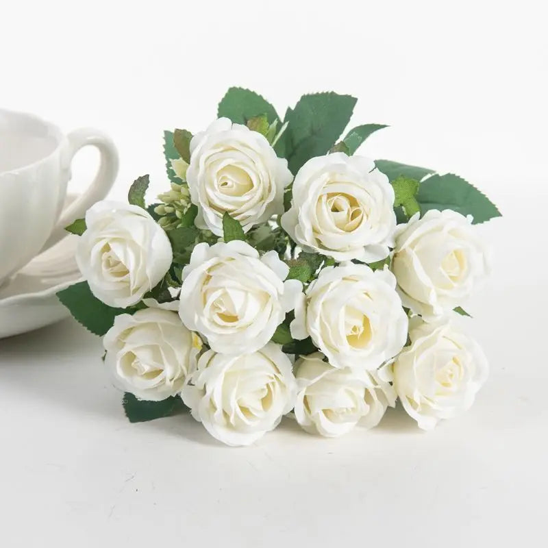 1PC Artificial flowers Begonia plants bouquet suitable Long Vine for wall family room garden wedding indoor outdoor decoration
