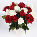 11pcs/Lot Fresh Rose Artificial Flowers Real Touch Rose Floral Home Decorations For Wedding Party Birthday Gifts