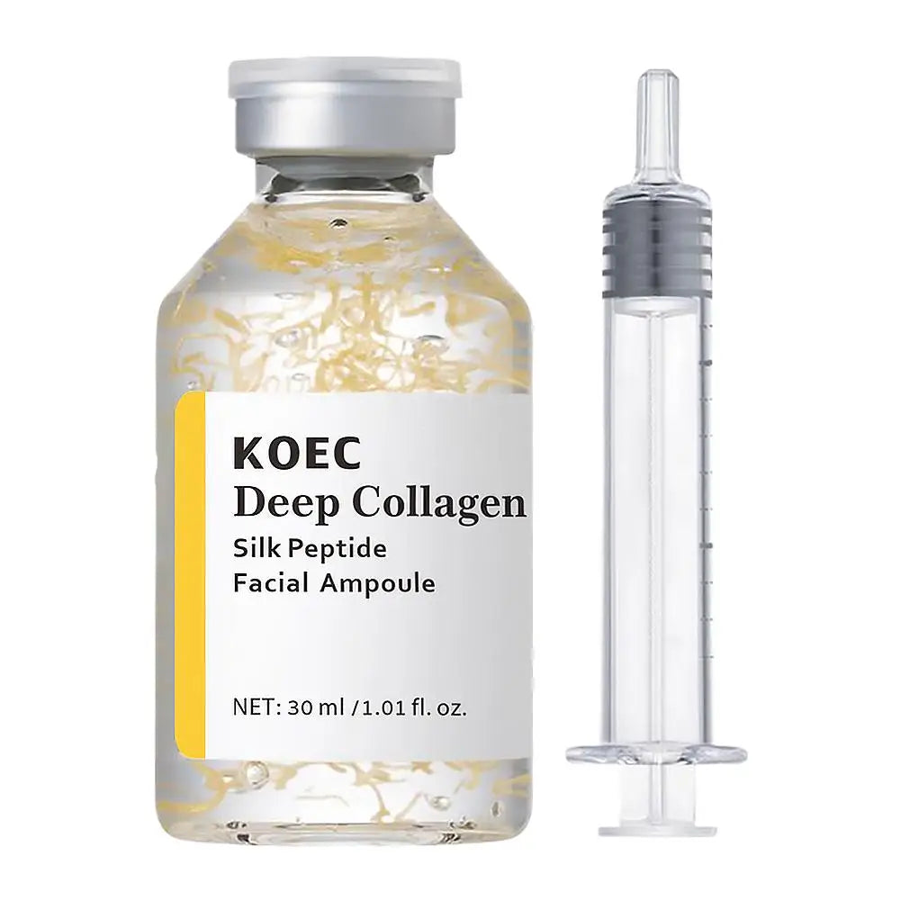 Silk Collagen PDRN Serum 30ml Deep Peptide Intensive Revitalizing Face Cream Anti-Wrinkle Firming Lifting Korea Skin Care