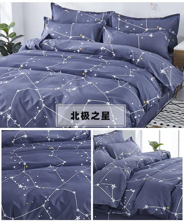 Single Person Duvet Covers, Skin Friendly, Single Piece, Dormitory