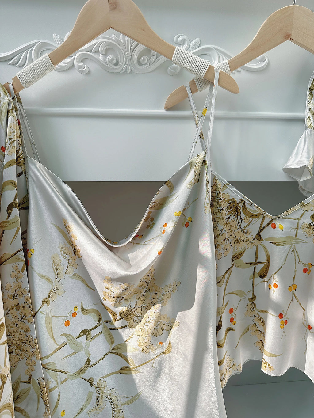 Women's Elegant Floral Print 5-Piece Loungewear Set Comfortable Versatile Daily Home Leisure Pajamas Fashion