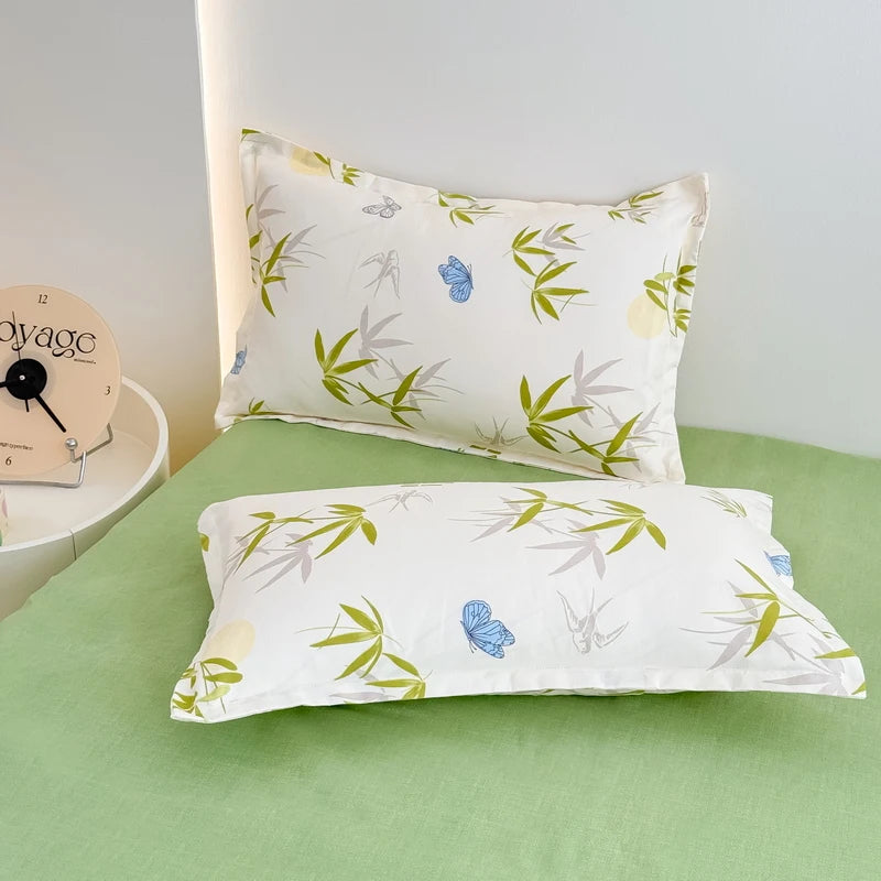 Spring 2025 Plant-based Cashmere Single Quilt Cover Printed Duvet Cover Skin-friendly and Breathable Bedding 150x200 220x240
