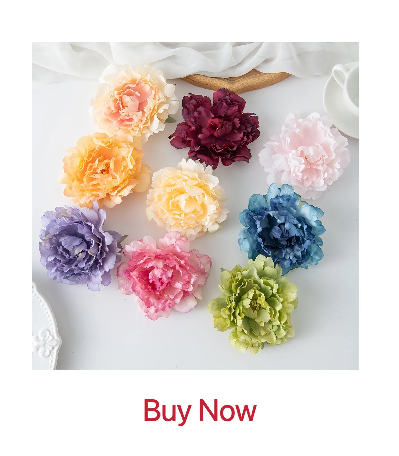 1PC Artificial flowers Begonia plants bouquet suitable Long Vine for wall family room garden wedding indoor outdoor decoration