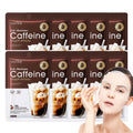 Caffeine Face Mask Anti Wrinkles Moisturizing Hydrating Anti-aging Facial Masks Face Sheet Mask Skin Care Products
