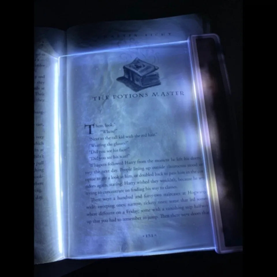 LED Book Light for Reading in Bed,Flat Panel Eye-Caring Bookmark Light,Portable Reading Lamp,Mini Night Light,Car,Travel,Gifts
