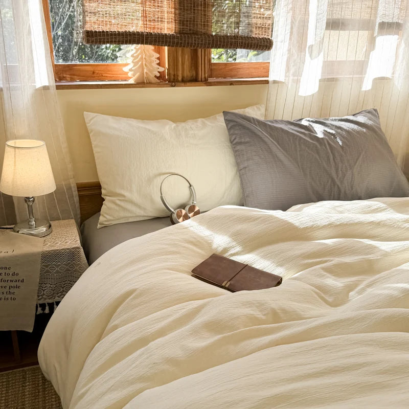 1 Duvet Cover, Soft Breathable Microfiber Quilt Cover, Wrinkle Resistant Fade Resistant All Season Bedding Comforter Cover