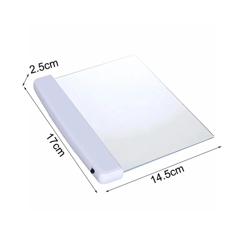 LED Book Light for Reading in Bed,Flat Panel Eye-Caring Bookmark Light,Portable Reading Lamp,Mini Night Light,Car,Travel,Gifts