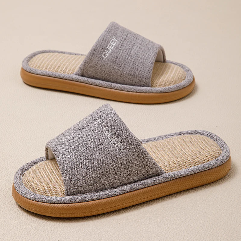 New  slippers for women at home, indoor anti Non-Slip couple summer floor slippers Men Shoes For All Seasons