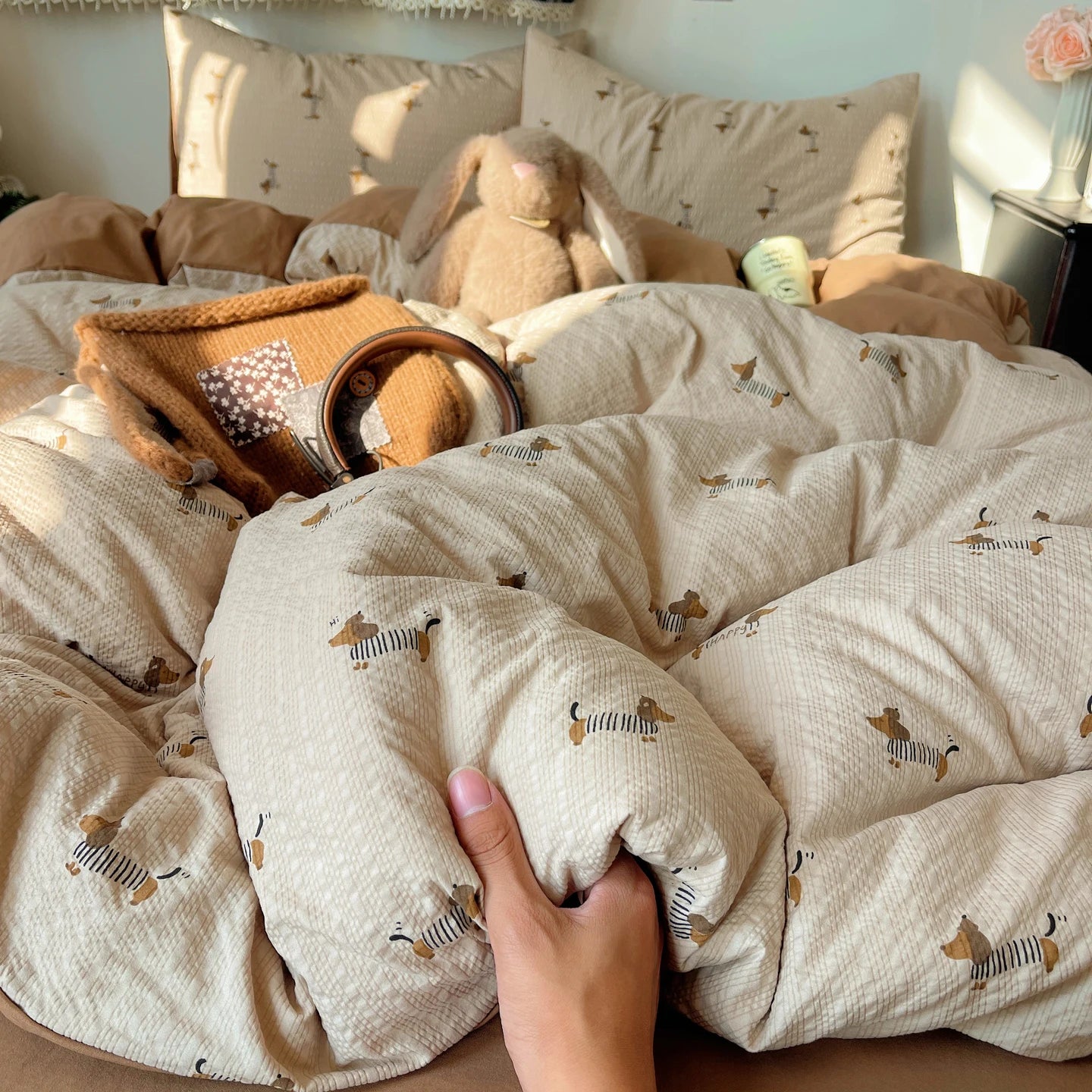 Ultra Soft Microfiber Duvet Cover With Zipper Closure Corner Ties Fade Stain Resistant Easy Care Bedding for Adults Kids Bedroom