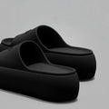 Fashion Non-slip Thick Sole Slippers Height Increasing Comfort Bathroom Slippers Summer Style Beach Sandals Summer Outdoor